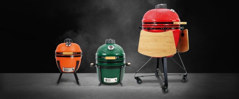 Roštilji Kamado dolaze u raznim veličinama, mini se može koristiti čak i na balkonima, midi za terase, a veci za vrtove ili u restoranima #rostiljajdoma